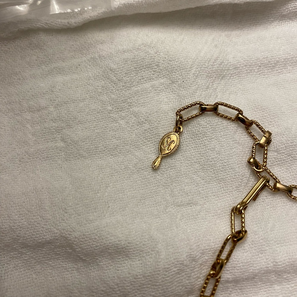 Vintage Sarah Coventry Signed Egyptian Goddess Necklace - Picture 5 of 10